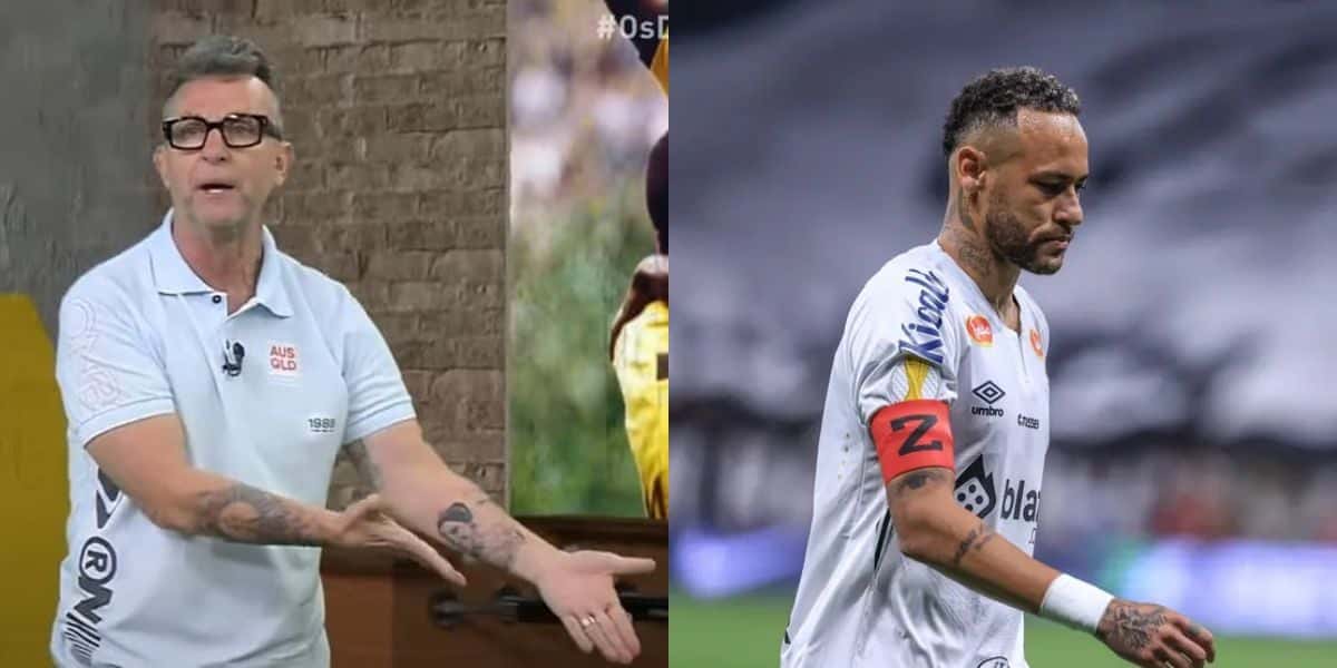 Neto crava desfecho de Neymar no Santos (Reprodução: Band / Marcello Zambrana)