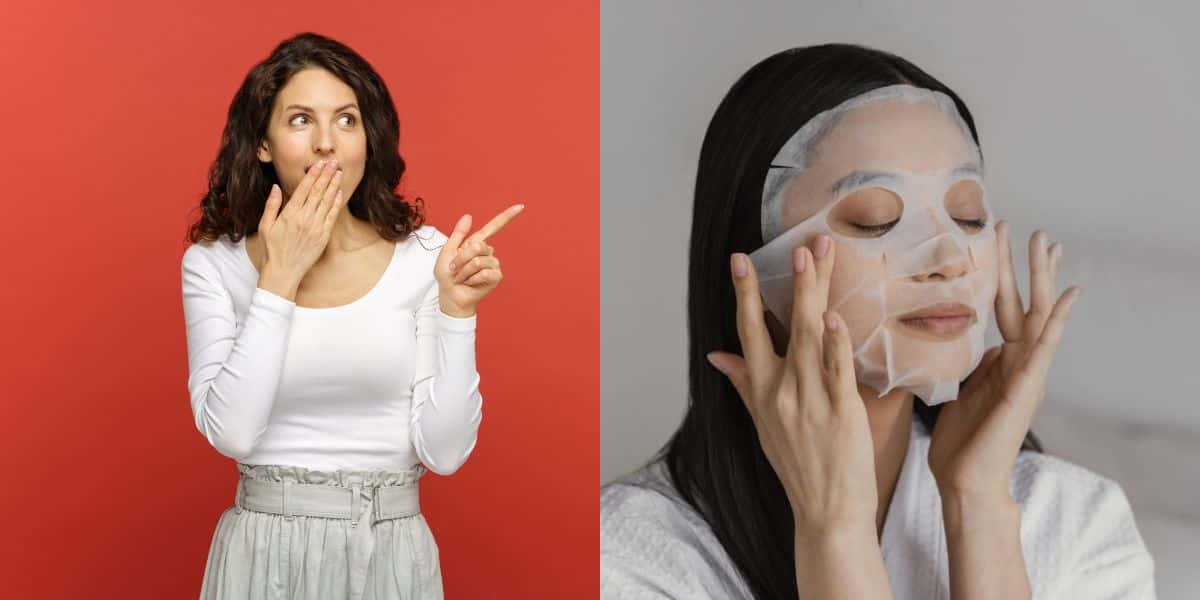 Máscara facial caseira para rejuvenescer a pele das mulheres (Reprodução: Montagem TV Foco)