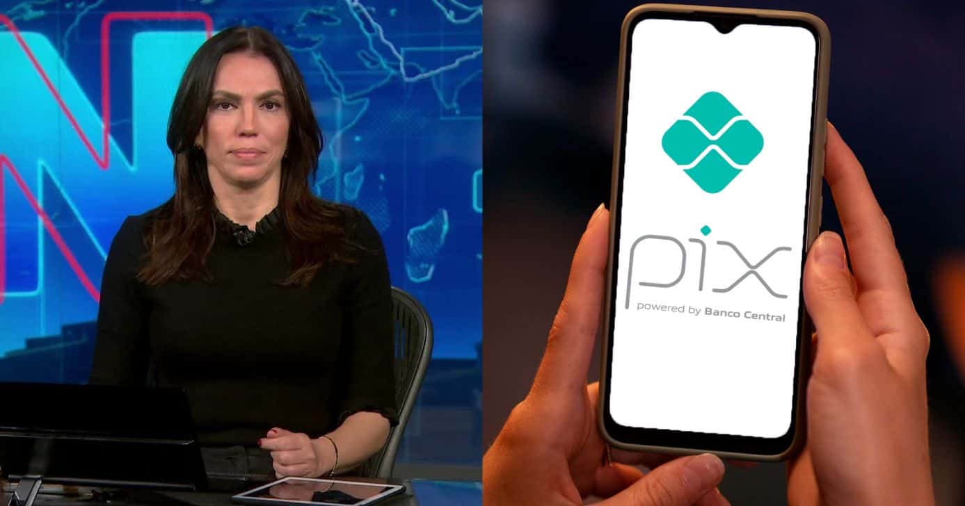 Ana Paula Araújo deu notícia no Jornal Nacional (Foto: TV Globo)