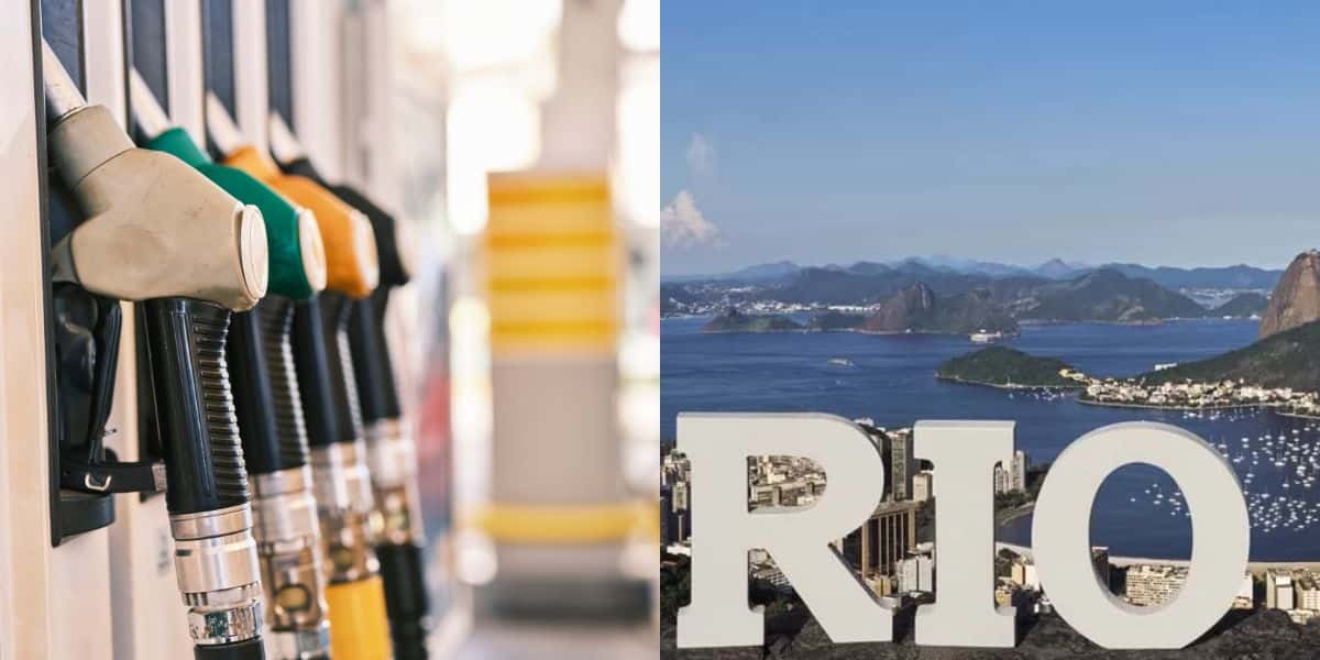 Posto de Combustível no Rio de Janeiro obrigado a fechar (Reprodução: Montagem TV Foco)