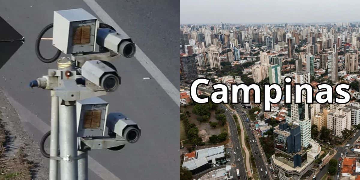 Lei dos radares em Campinas é terror aos motoristas (Reprodução: Montagem TV Foco)