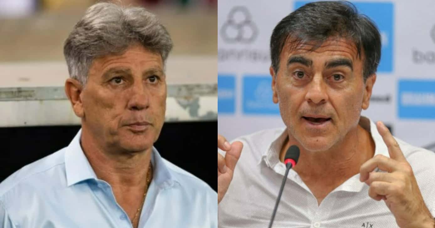 Fluminense: Renato Gaúcho pode ser substituto de Quinteros (Foto: Reprodução/Montagem TV Foco)