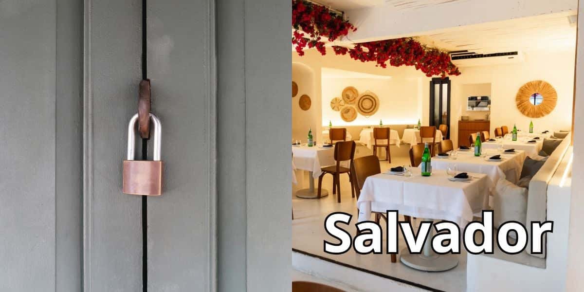Restaurante encerra as atividades em Salvador (Reprodução: Montagem TV Foco)
