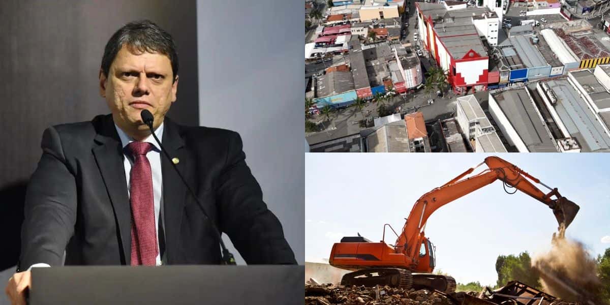 Decreto de Tarcísio com demolição de Shopping em SP (Reprodução: Cleiby Trevisan)