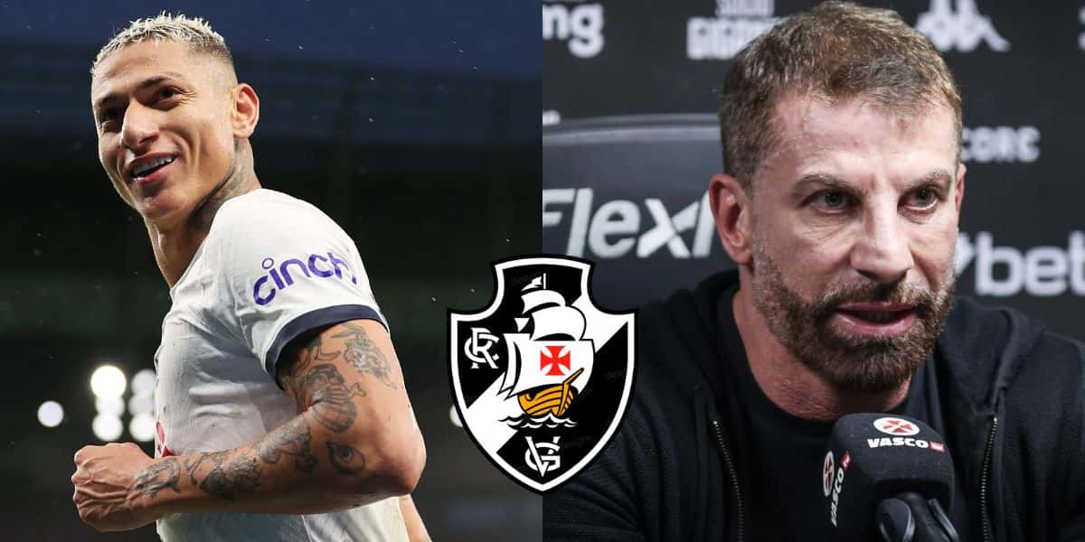 Pedrinho busca contratação de Richarlison e +2 ao Vasco (Reprodução: Dikran Sahagian)