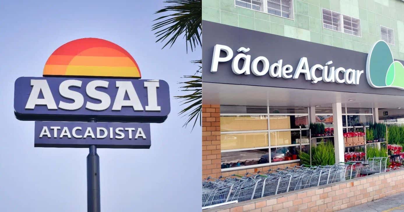 Assaí e Pão de Açúcar (Fotos: Reproduções / Internet / Karina Trevizan/G1)
