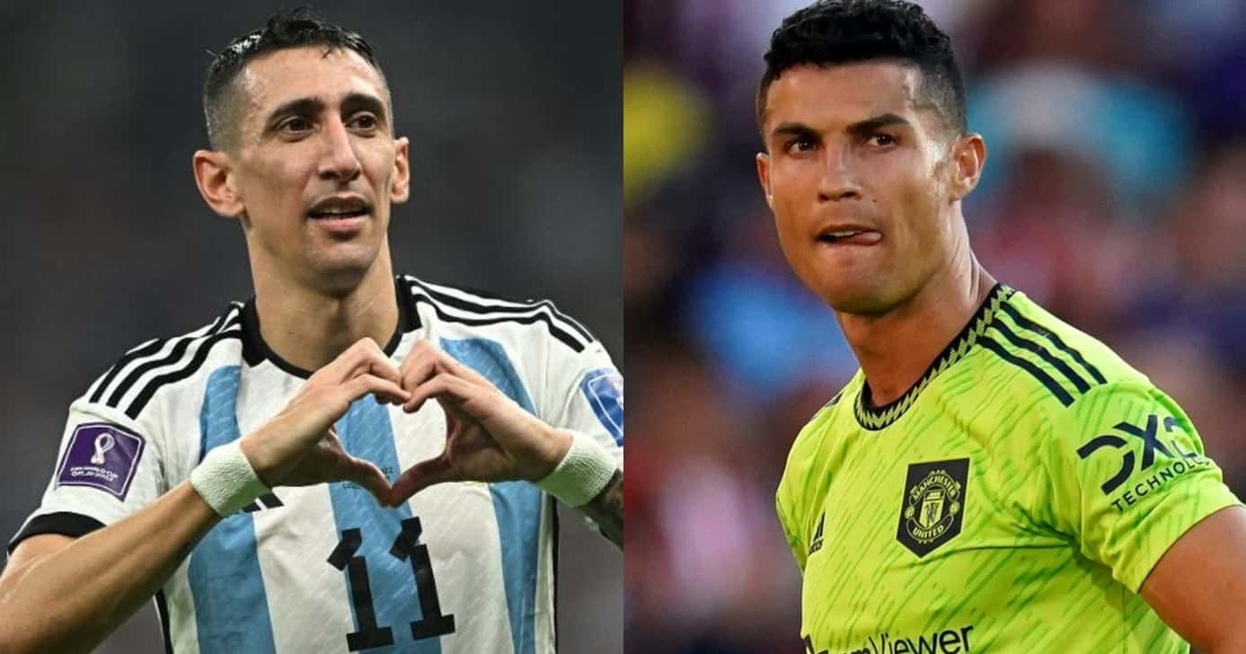 Botafogo: Di Maria com quase R$5M; salário de Cristiano Ronaldo (Foto: Reprodução/Montagem TV Foco)