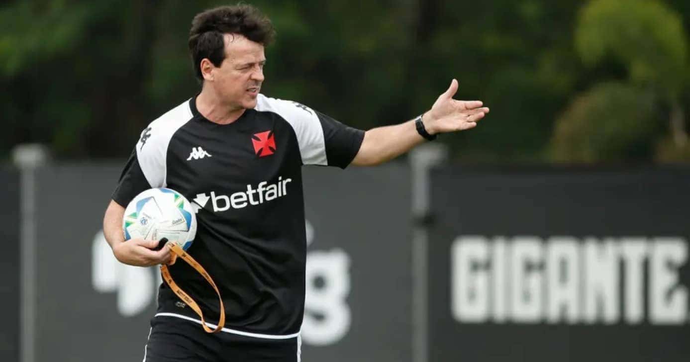 Fernando Diniz, o técnico do Vasco (Foto: Matheus Lima)