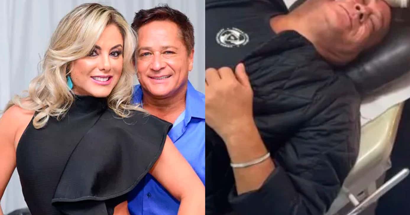 Leonardo e Poliana (Foto: Reprodução)