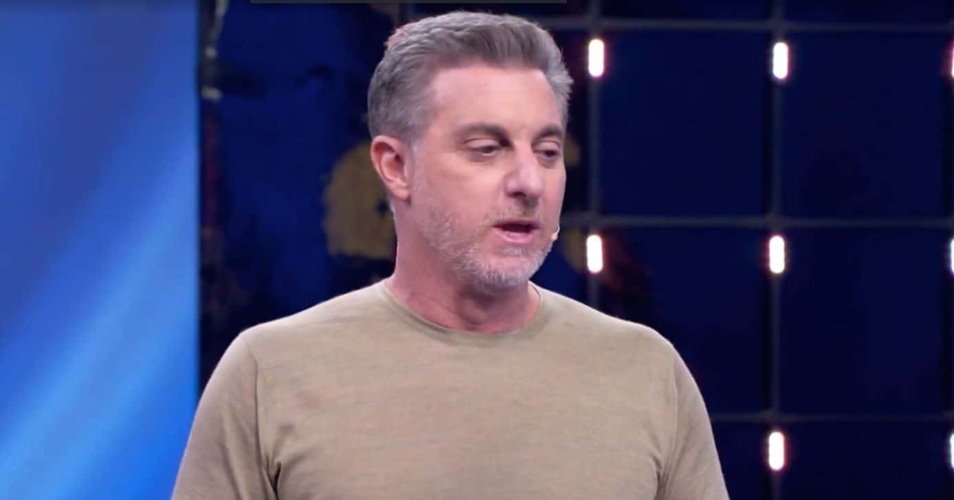 Luciano Huck no Domingão (Foto: Reprodução / Globo)