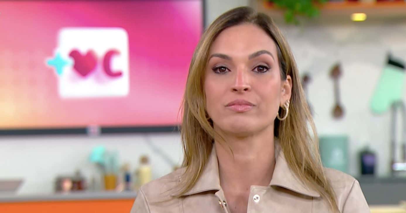 Talitha Morete no Mais Você (Foto: Reprodução / Globo)