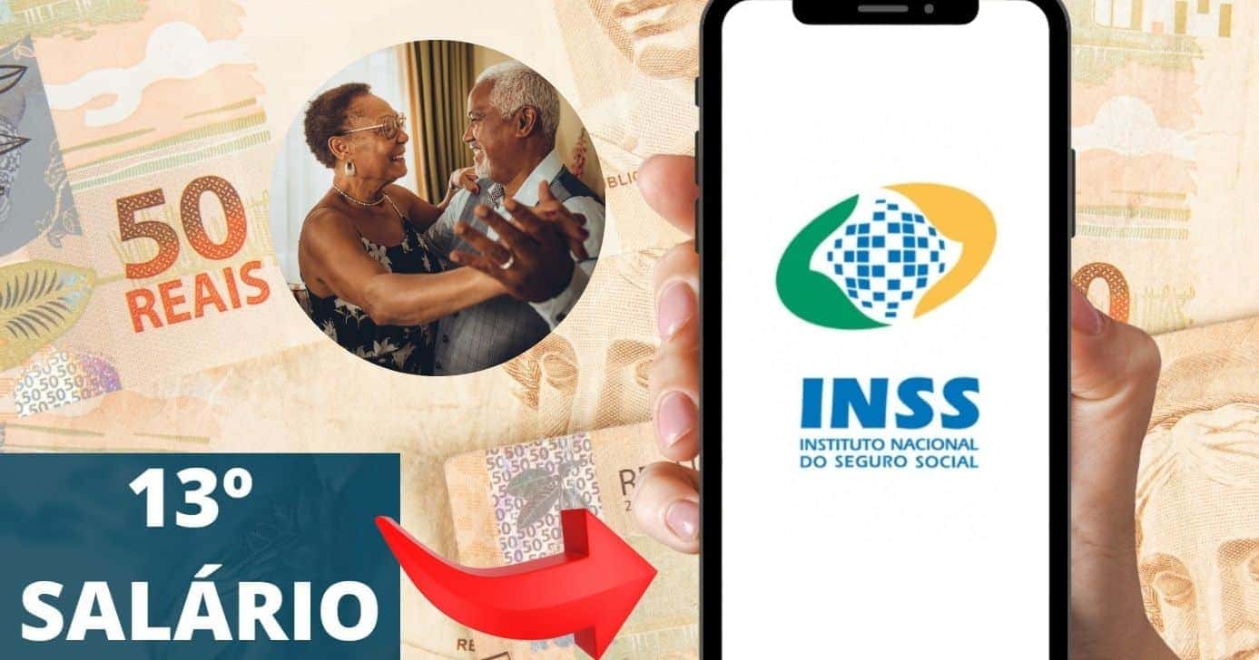 Aposentados e aplicativo do Meu INSS (Foto: Reprodução / Canva / Montagem TV Foco)