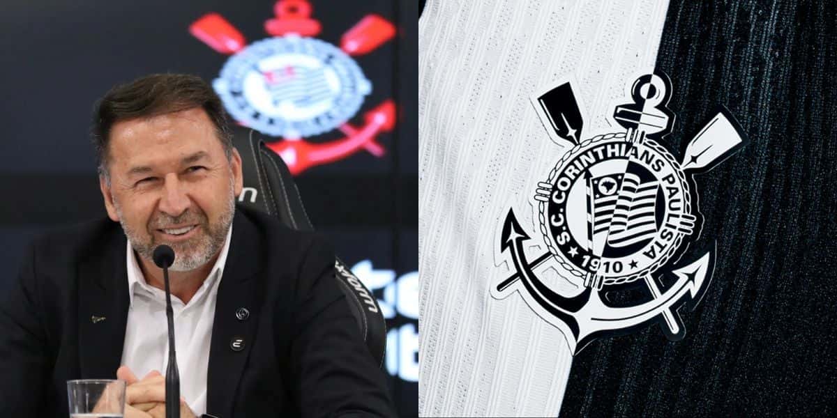 Augusto Melo vibra com reforço de R$12M ao Corinthians (Reprodução: Rodrigo Coca)