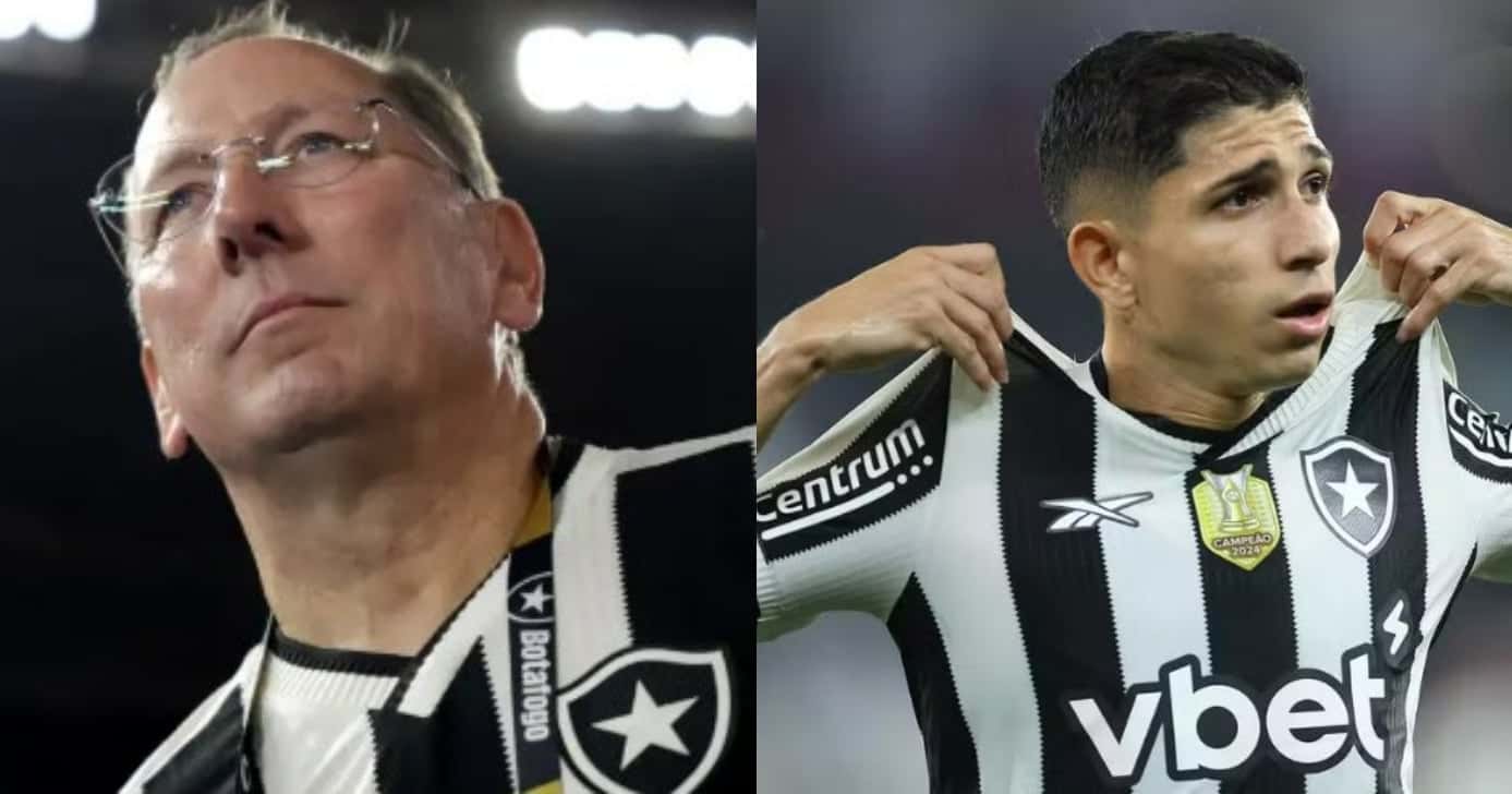 John Textor desesperado: Savarino tem saída revela no Botafogo (Foto: Reprodução/Montagem TV Foco)