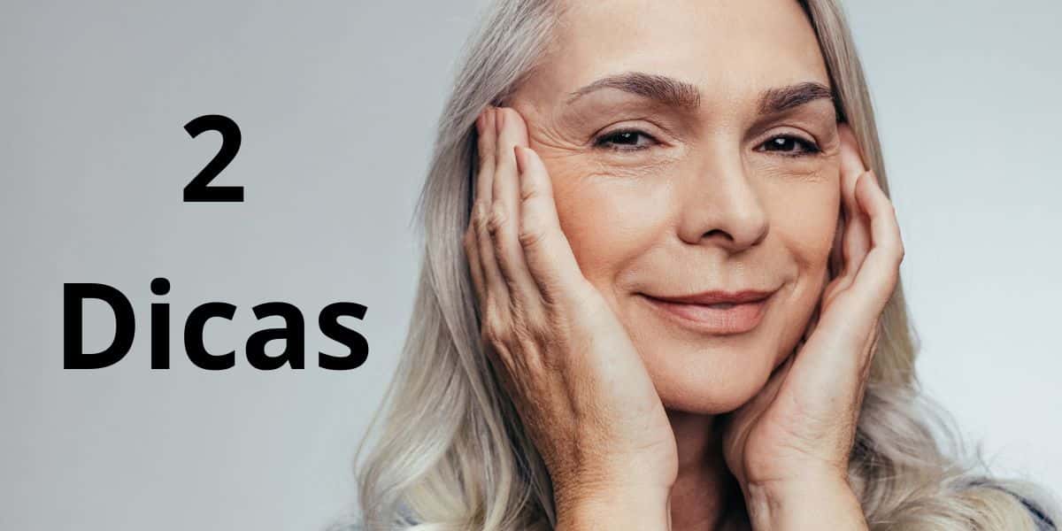 2 dicas para as idosas 60+ se livrarem das rugas (Reprodução: Canva)