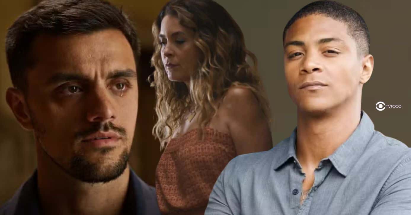 Danilo, Filipa e Marlon em Dona de Mim (Foto: Reprodução / Globo / Montagem TV Foco)