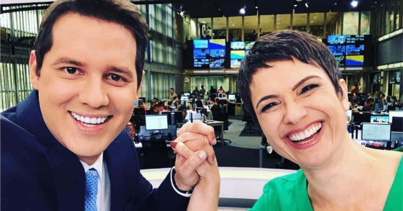 Dony De Nuccio e Sandra Annenberg (Foto: Instagram)