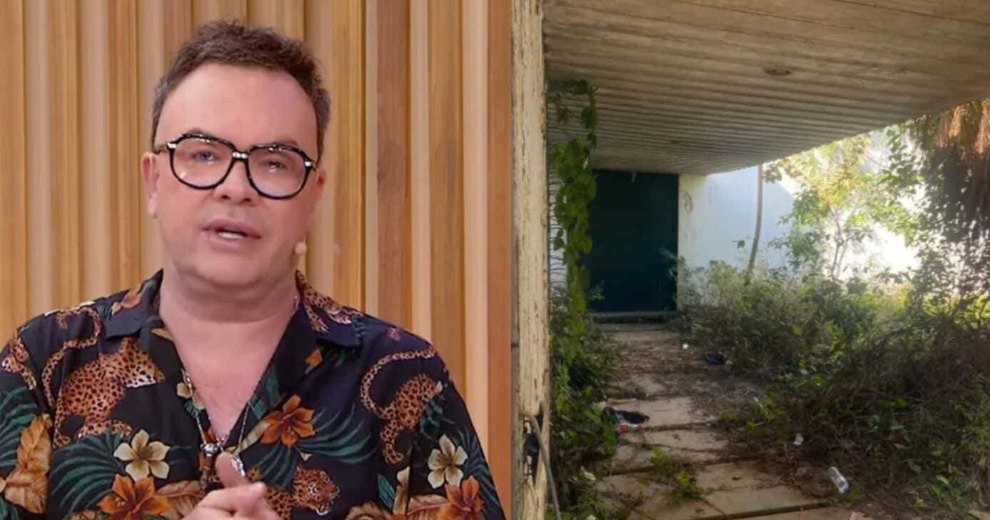 Felipeh Campos falou de mansão abandonada de famosa apresentadora (Foto: Reprodução/ Internet)