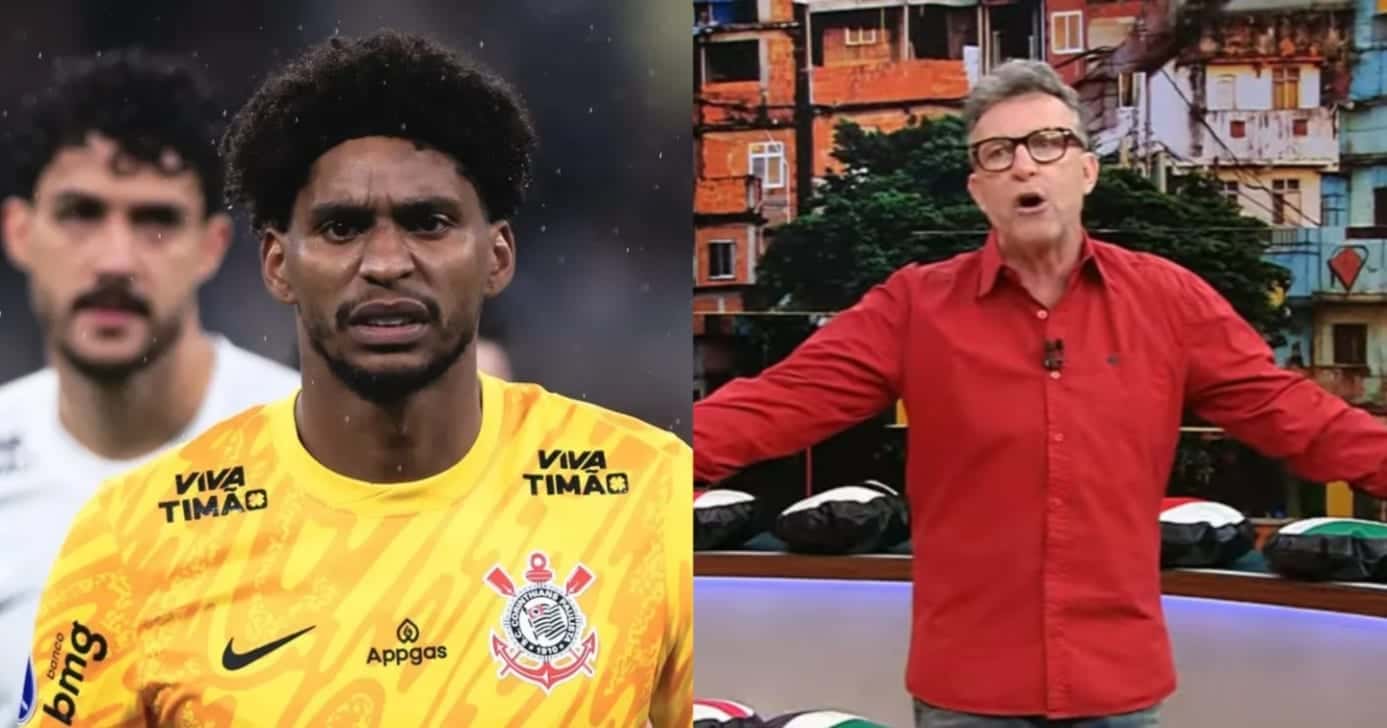 Neto anuncia saída imediata de Hugo Souza pra novo gigante - (Montagem / TV FOCO)