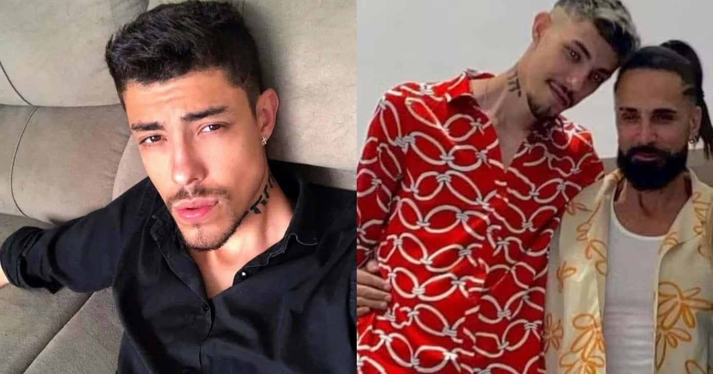 Filho de Latino expõe pai e faz denúncia de traição: “Me destruir” (Foto: Reprodução/Montagem TV Foco)