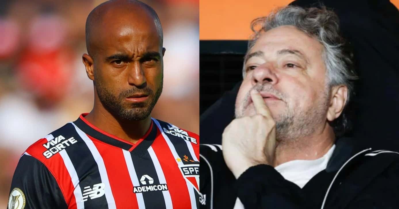 Lucas passa por cima de Casares e confirma saída do São Paulo - (Montagem / TV FOCO)