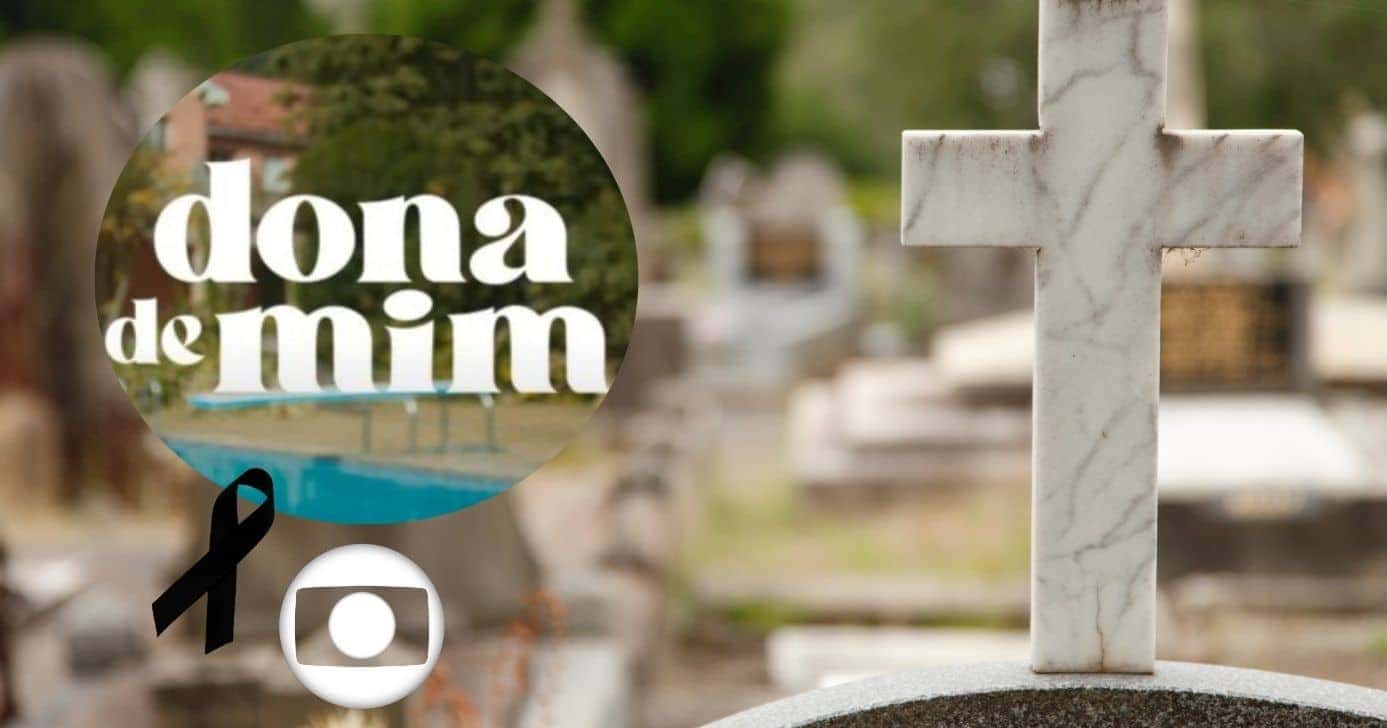 Luto em Dona de Mim (Foto: Reprodução / Globo / Montagem TV Foco)
