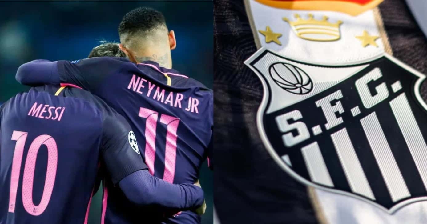 Messi tem contratação armada no Santos - (Montagem / TV FOCO)