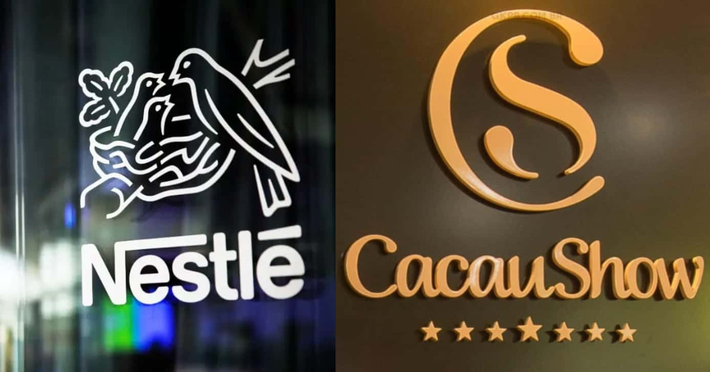 Nestlé restaura gigante chocolate (Foto: Divulgação)