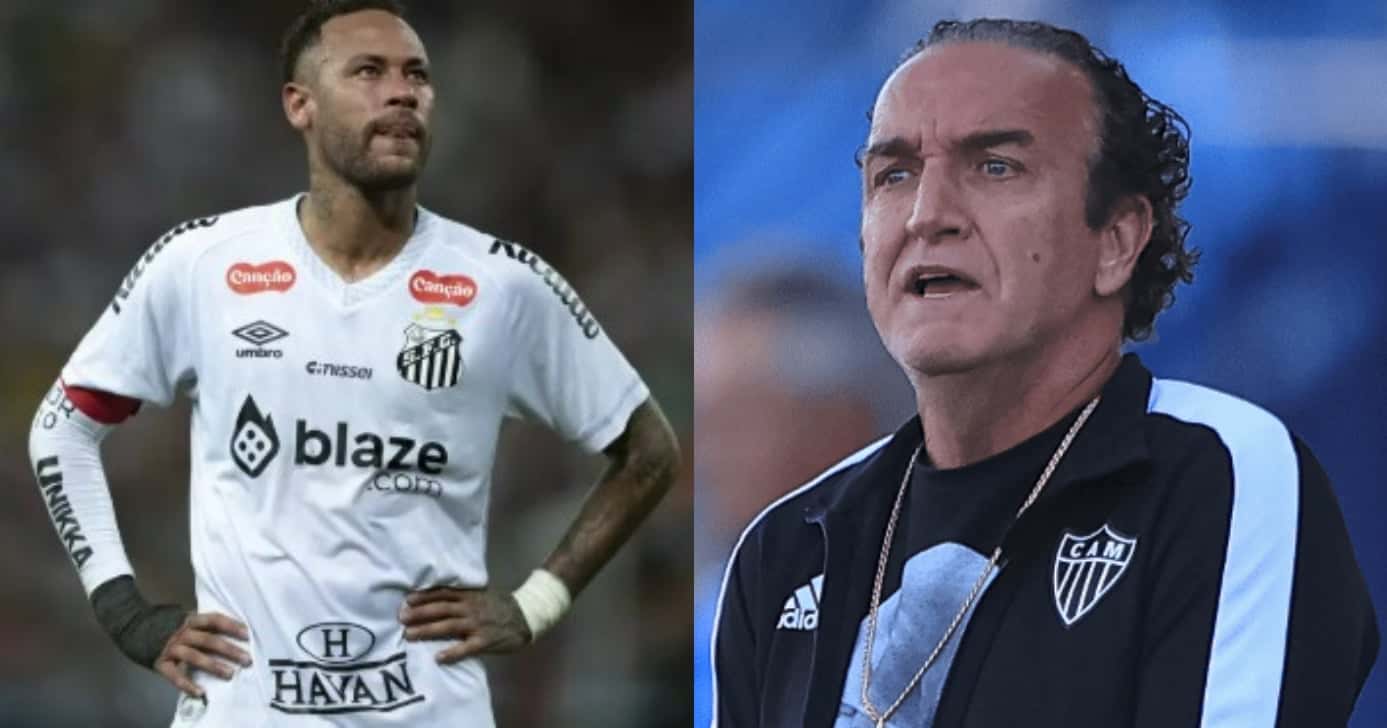 Atlético-MG: Contratação de dupla de Neymar no Santos pra Cuca (Foto: Reprodução/Montagem TV Foco)