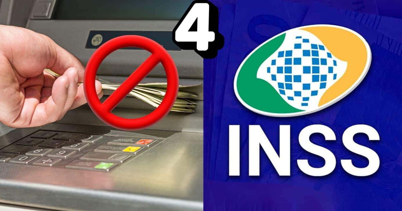 Pagamento do INSS bloqueado (Foto: Reprodução / Canva / Montagem TV Foco)