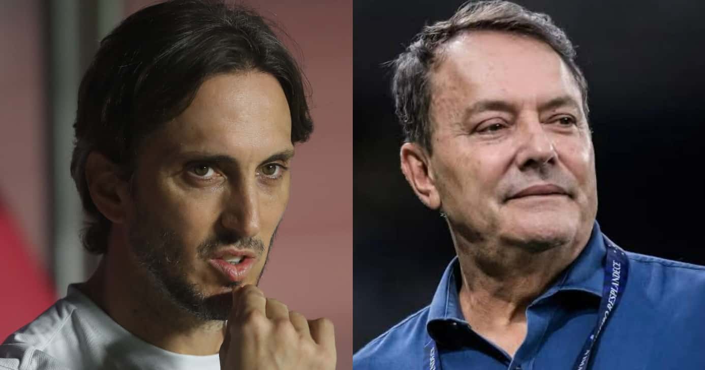 Pedrinho BH, do Cruzeiro, quer dupla de Lucas do São Paulo (Foto: Reprodução/Montagem TV Foco)