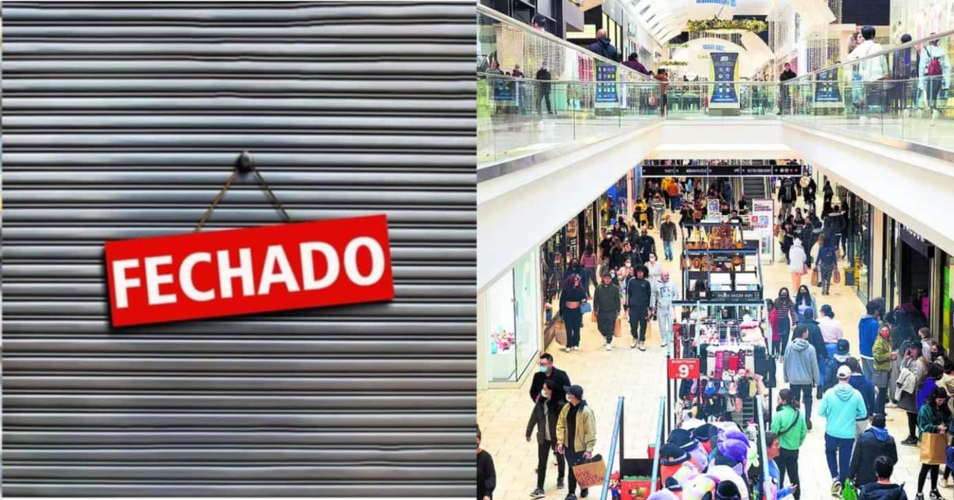 Varejista famosa fecha as portas em shopping - Foto: Montagem