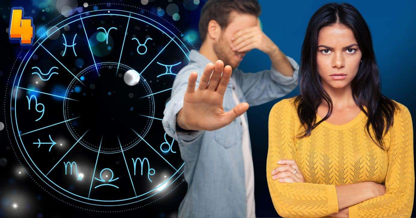 4 Signos rancorosos (Foto: Reprodução / Canva / Montagem TV Foco)