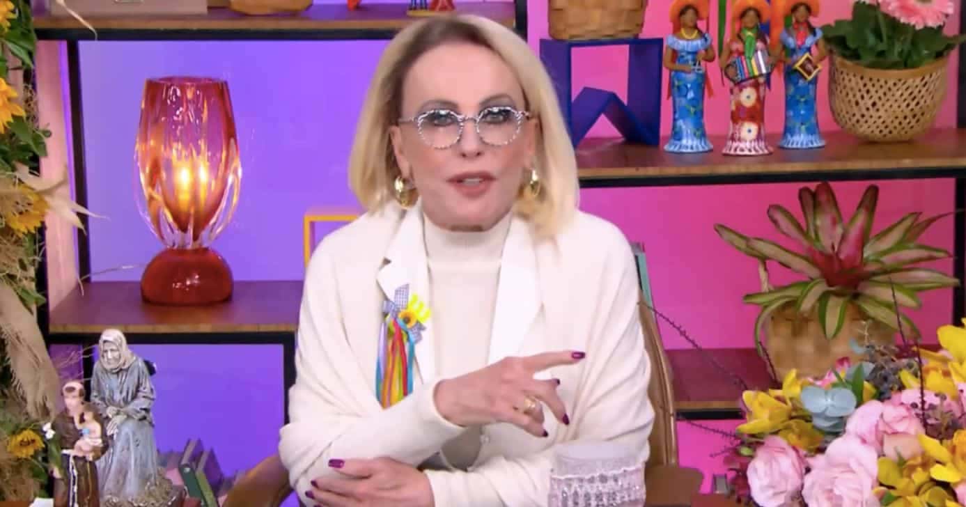 Ana Maria no Mais Você (Foto: Reprodução / Globo)