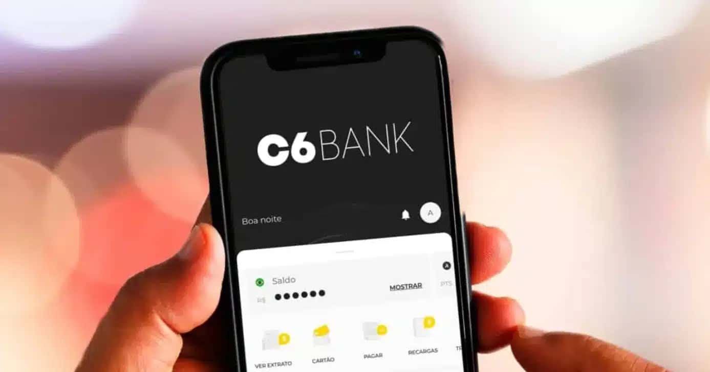 Aplicativo C6 Bank (Foto: Reprodução / Internet)