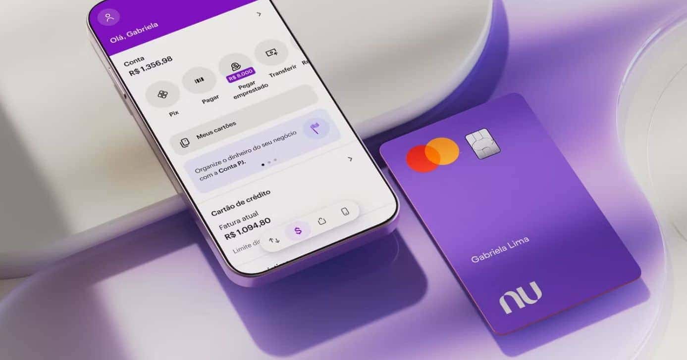 Aplicativo e cartão Nubank (Foto: Divulgação)