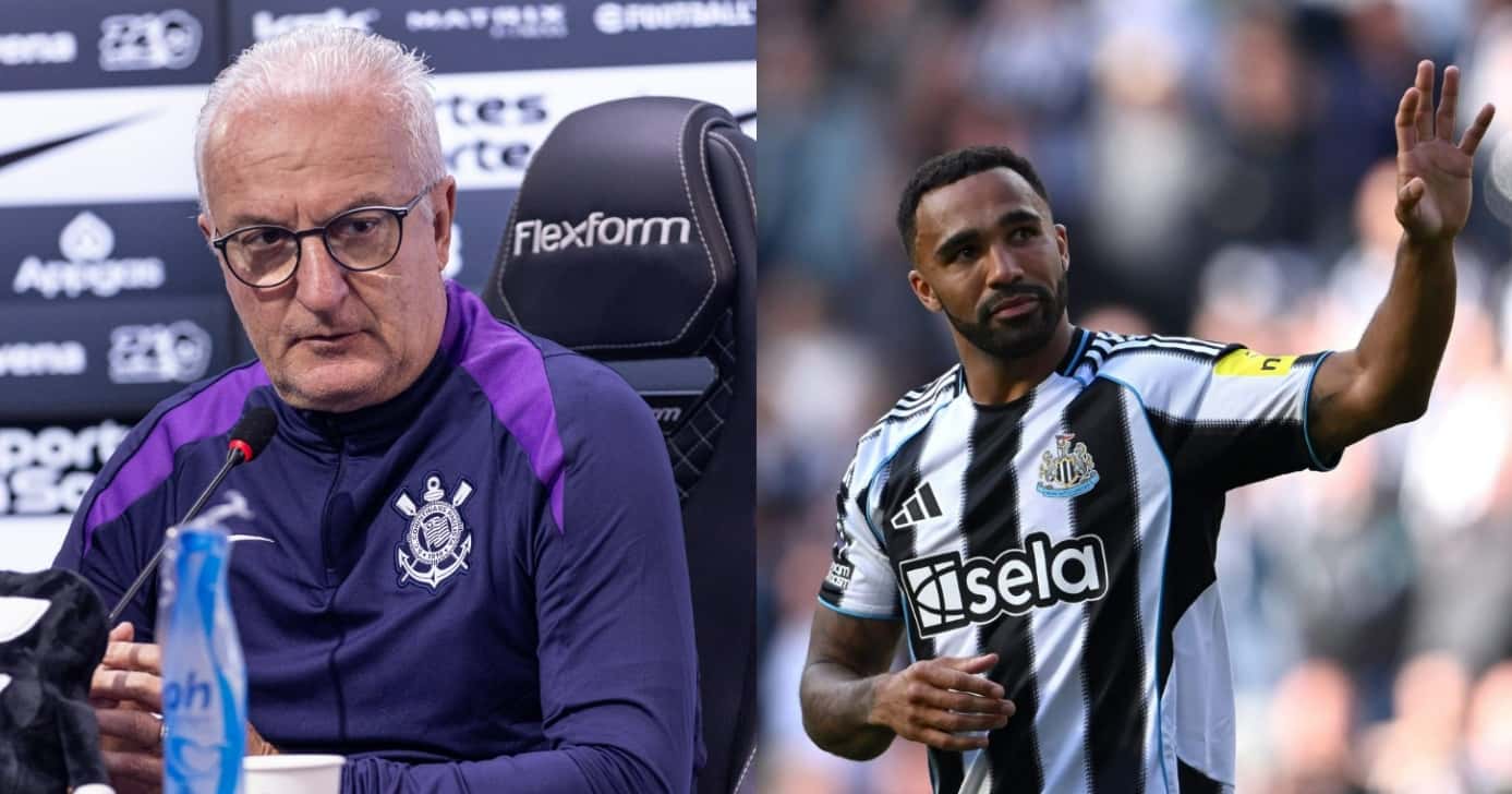 Dorival Jr avisado: Corinthians sobre contratação de Callum Wilson (Foto: Reprodução/Montagem TV Foco)