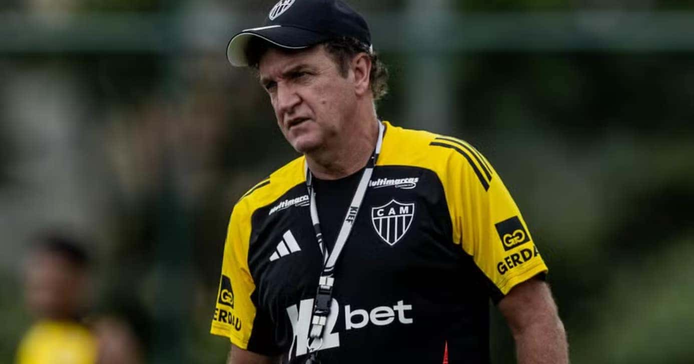 Cuca no Atlético-MG (Foto: Pedro Souza)