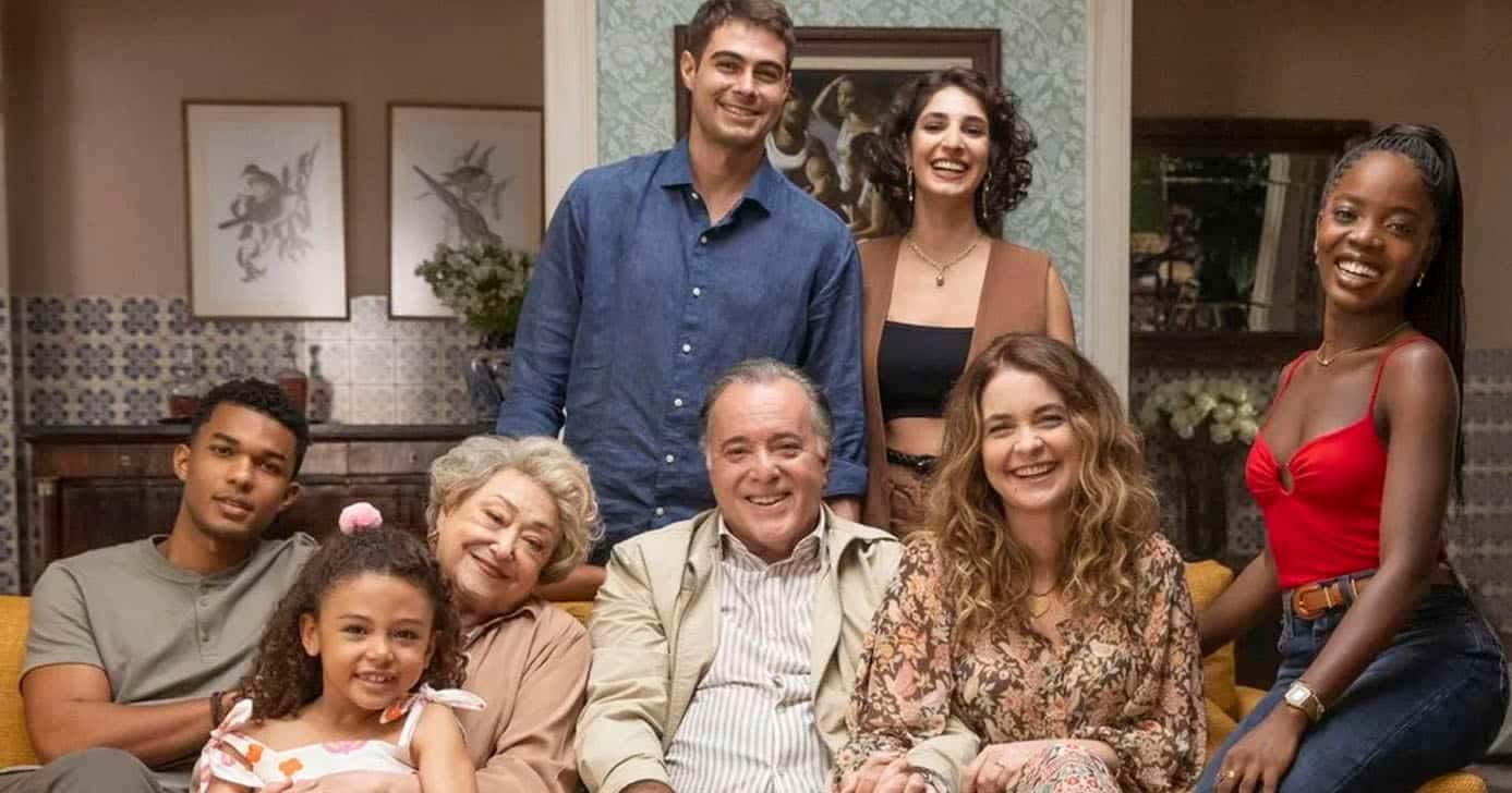 Elenco da novela Dona de Mim (Foto: Reprodução)