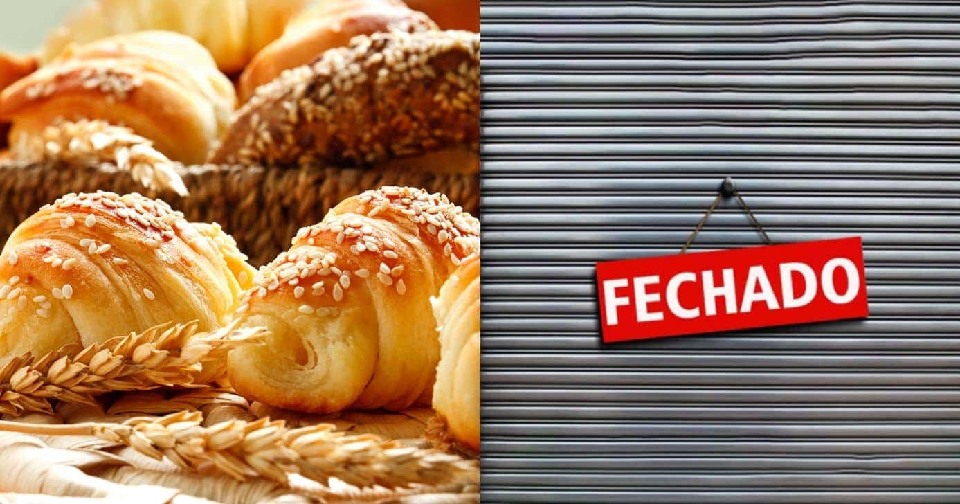 Ilustração padaria fechada (Foto: Canva)