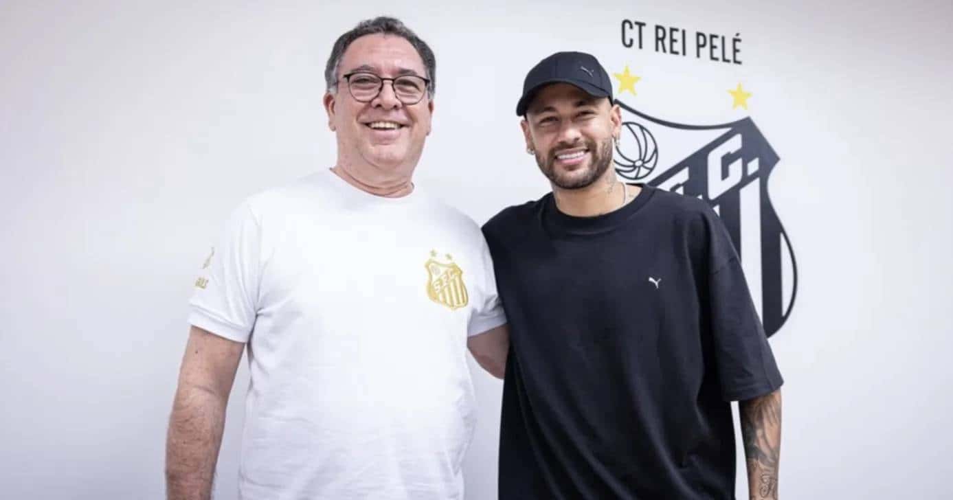 Nova dupla de Neymar: Teixeira libera PIX por reforço de peso no Santos (Foto: Montagem/TV Foco)
