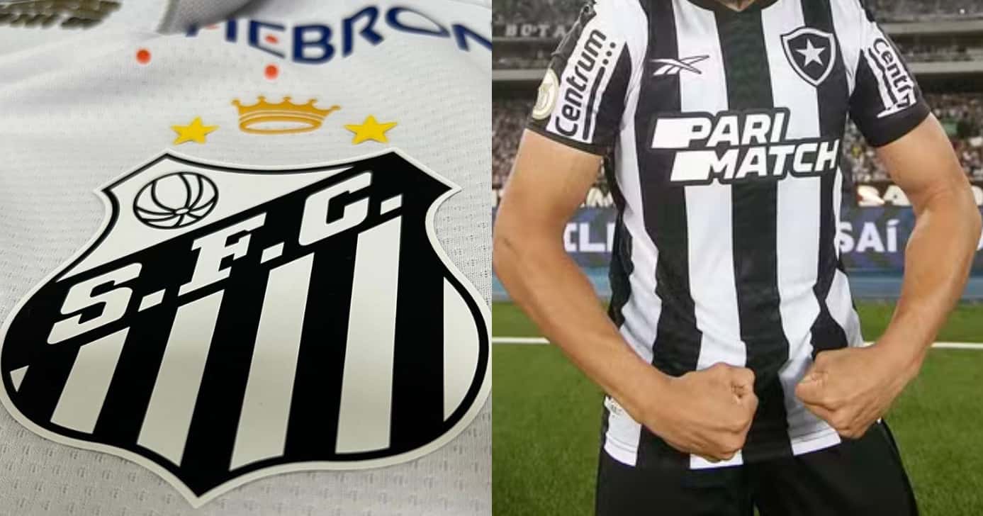 Santos confirma busca por zagueiro famoso do Botafogo (Foto: Montagem)