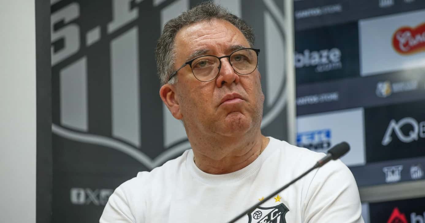 Marcelo Teixeira presidente do Santos (Foto: Reprodução/ Internet)