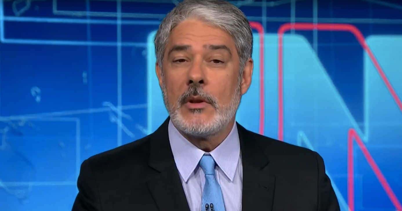 William Bonner no Jornal Nacional (Foto: Reprodução / Globo)