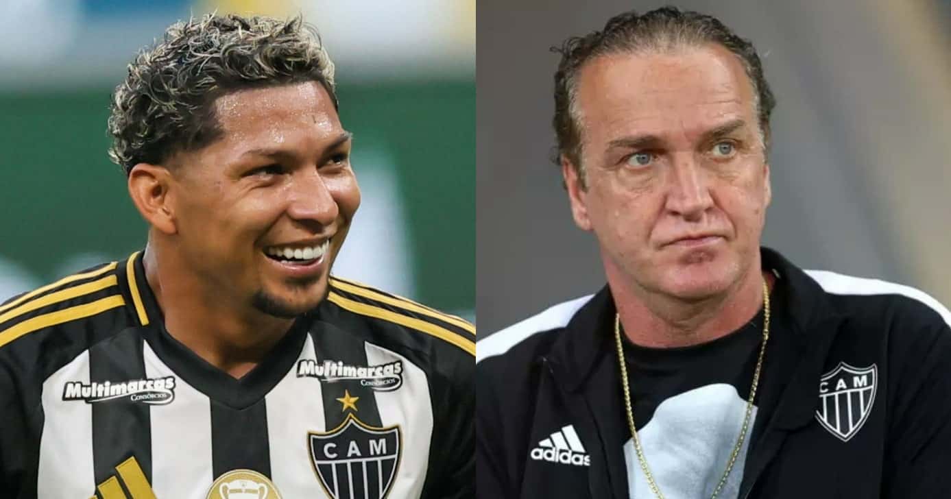 Nova dupla de Rony e +1: Cuca exige 2 reforços no Atlético-MG (Foto: Reprodução/Montagem TV Foco)