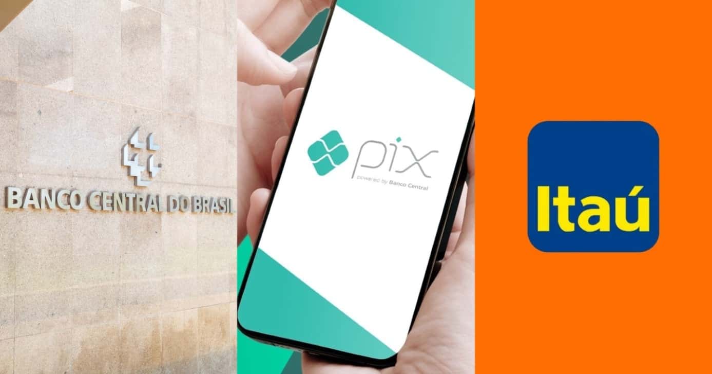 Banco Central comunica nova lei do PIX e acerta clientes do Itaú hoje 16/6 - Foto: Montagem