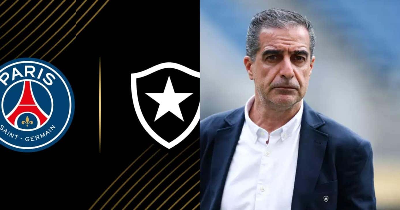 Botafogo atropela PSG e joia de R$568M é novo reforço de Renato - Montagem / TV FOCO