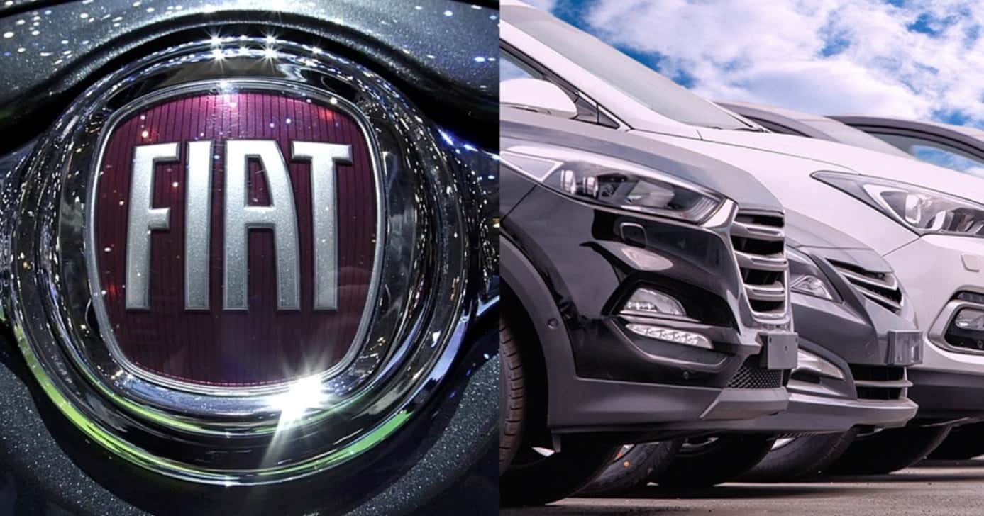 Carros da Fiat - Foto: Montagem