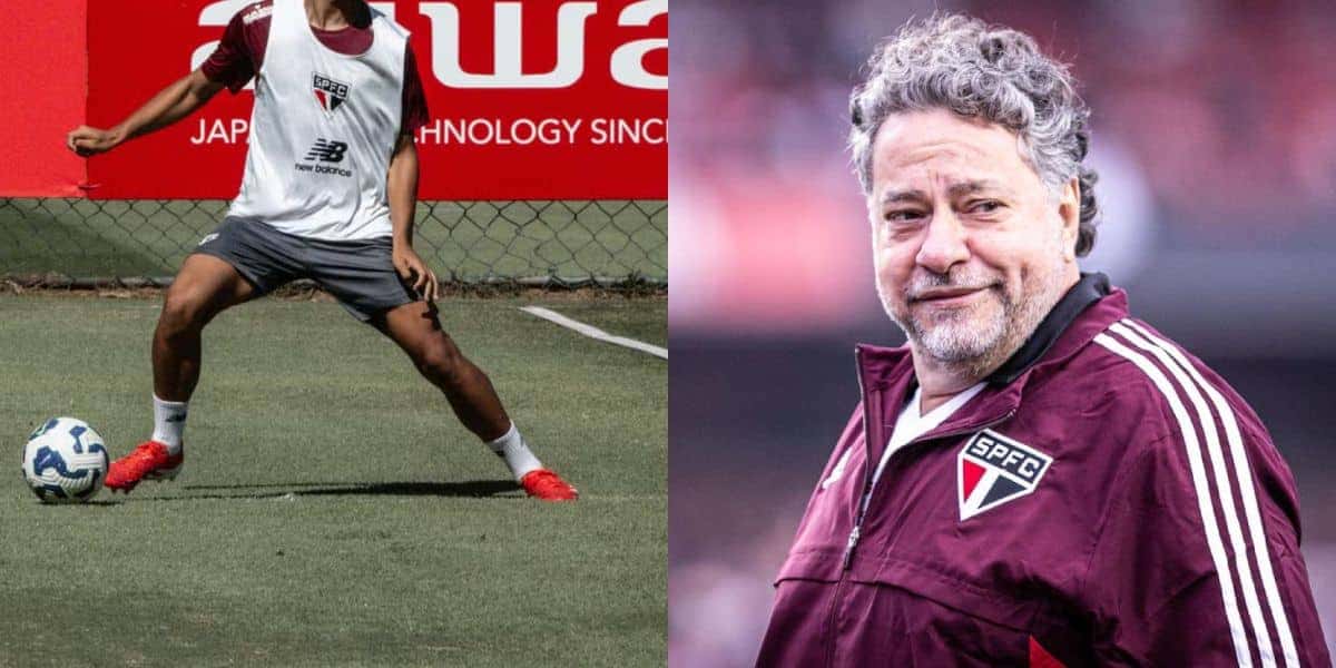 Casares confirmou a venda de uma joia do São Paulo (Reprodução: Victor Monteiro)