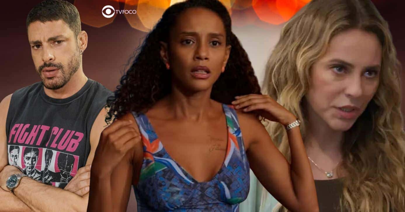César, Raquel e Heleninha em Vale Tudo (Foto: Reprodução / Globo / Montagem TV Foco)